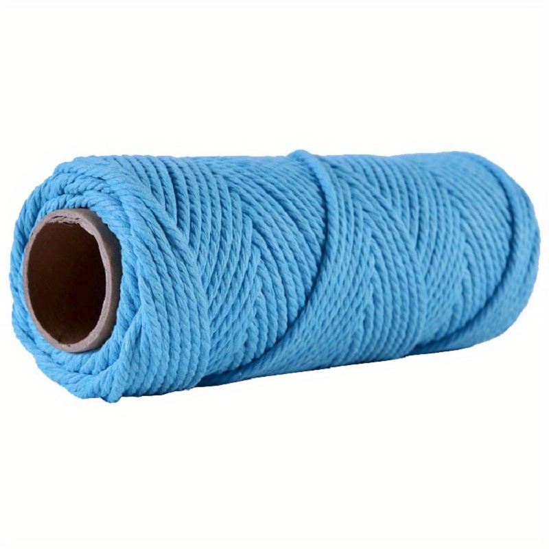 Rope Twisted-Cord 100% Cotton rope colorful twine macrame cord