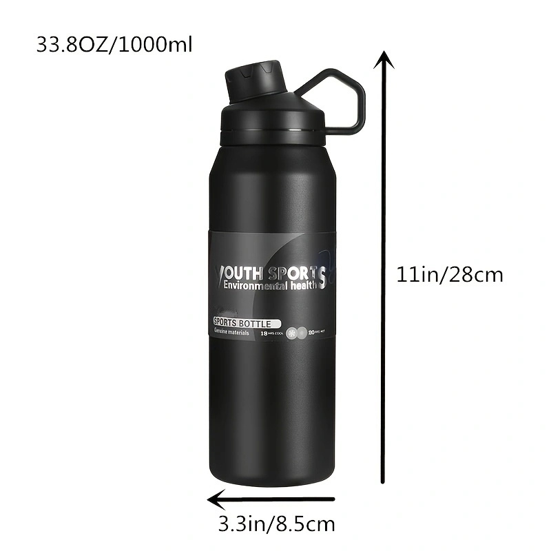 Black Water Bottle - Temu