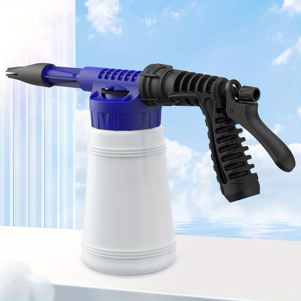 1pc Manual Foam Sprayer With Car Wash Pump, For Car Detail House Cleaning,  Pet Cleaning