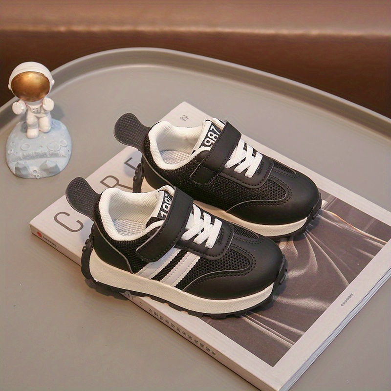 Chaussures De Sport Légères Pour Enfants - Respirantes, Laçage élastique + Velcro, Semelle EVA Antidérapante