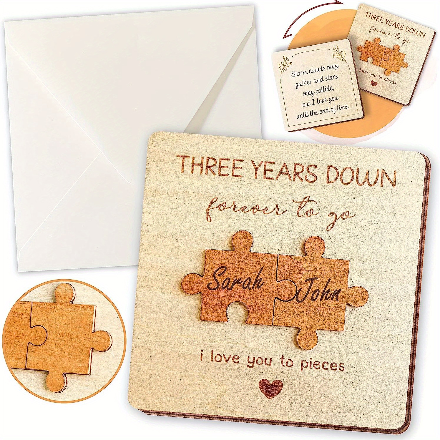 First Anniversary Gifts for Husband for Wife Romantic Gifts 