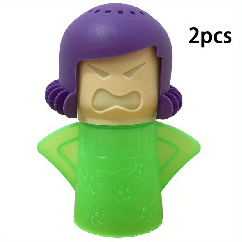 1pc Angry Mom Microwave Cleaner For Kitchen