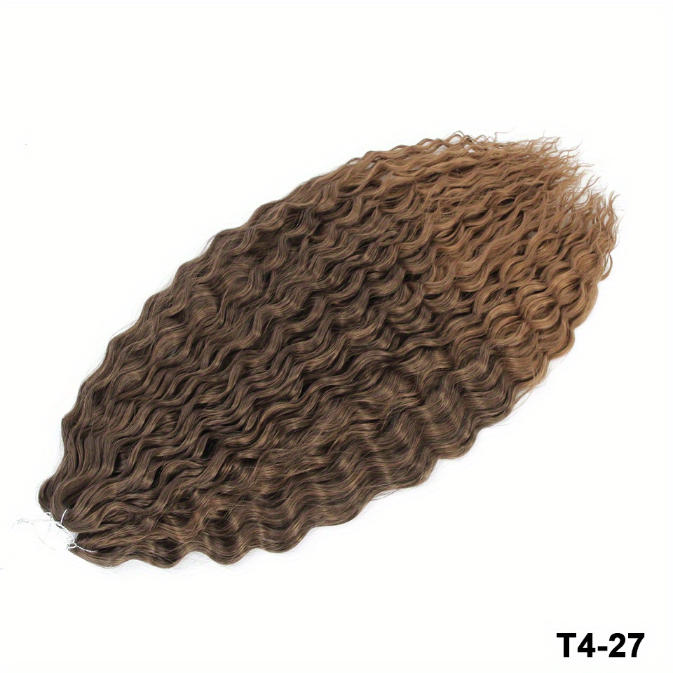 Water Wave Crochet Hair Extensions Synthetic Crochet Braids - Temu