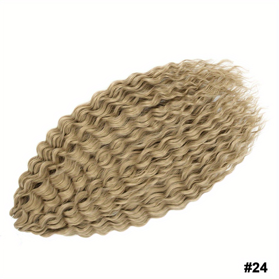 Water Wave Crochet Hair Extensions Synthetic Crochet Braids - Temu