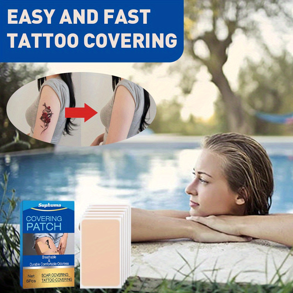  Tattoo Cover Up Tape, Ultra Thin Patch for Tattoo