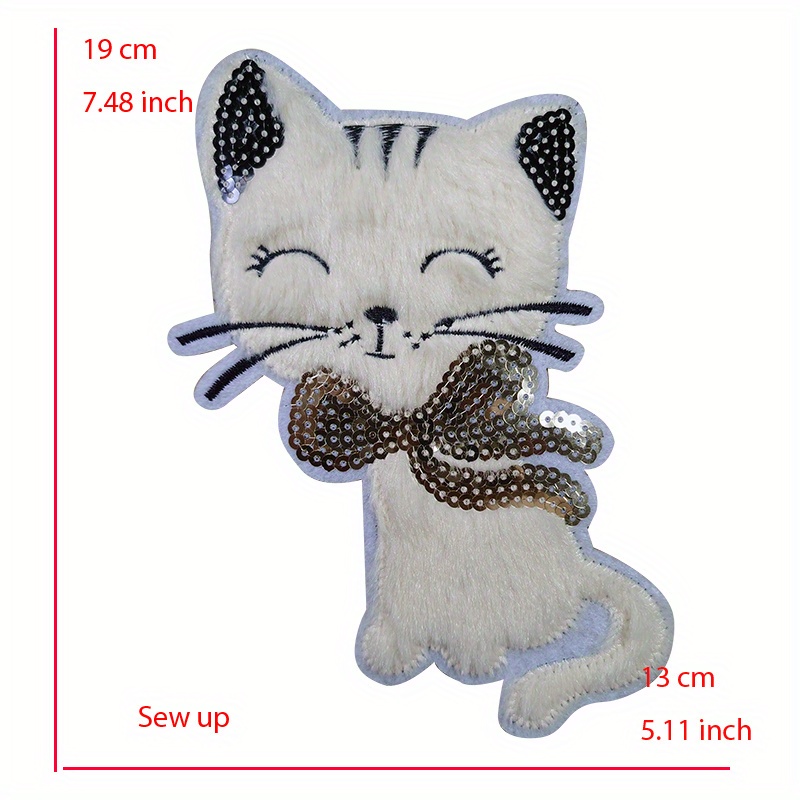 Bear Shaped Patch Sticker Cartoon Animal Design Polyester - Temu