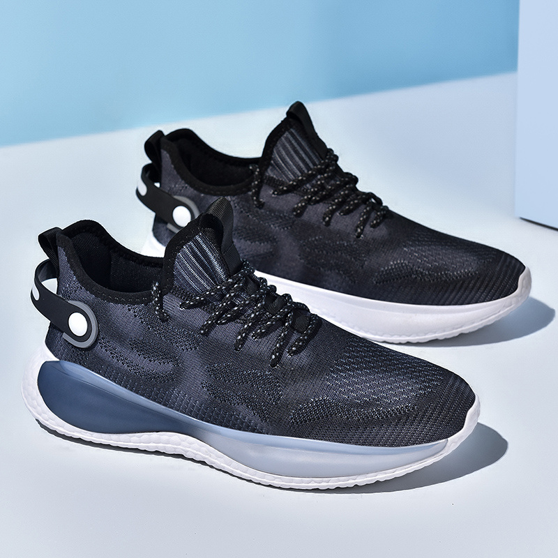 Breathable Lace Up Contrast Mesh Athletic main image 0