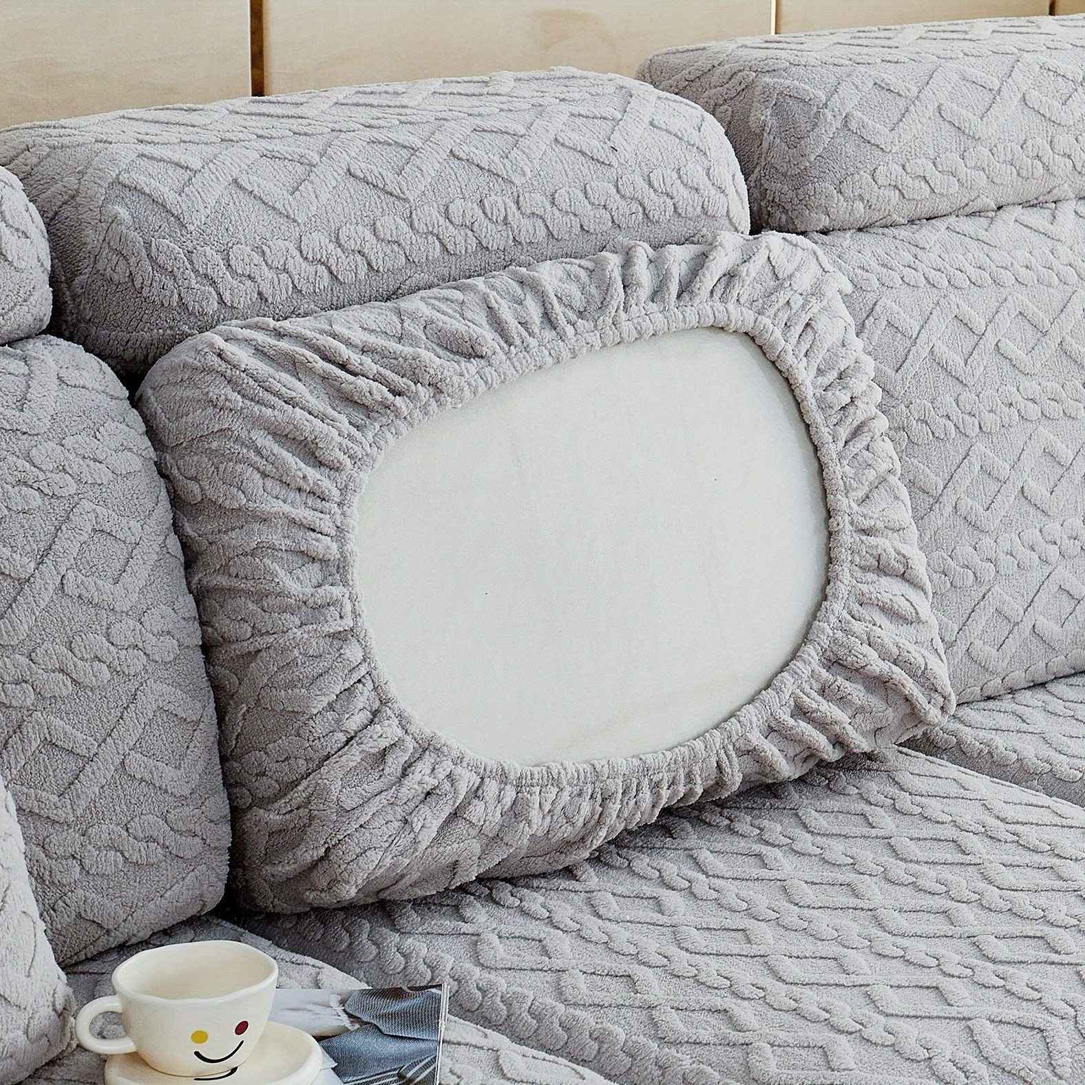 Anti-Slip Sectional Couch Cover, Thicken Sofa Slipcover