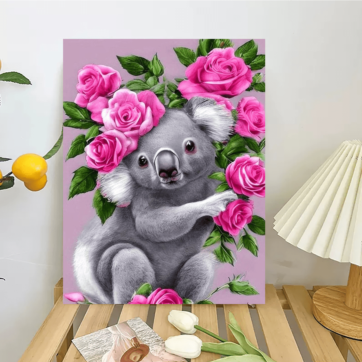 Australian colorful koala Painting | Art of Paint by Numbers