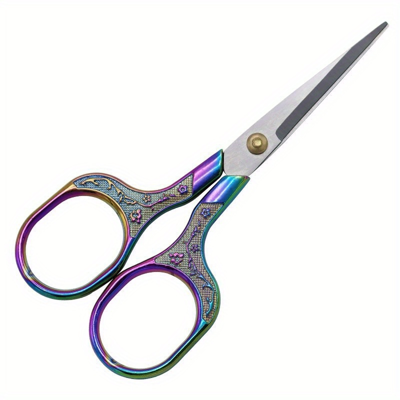 Stainless Steel Vintage Scissors Sewing Fabric Cutter Embroidery Scissors  Tailor Scissor Thread Scissor Tools For Sewing Shears - Temu