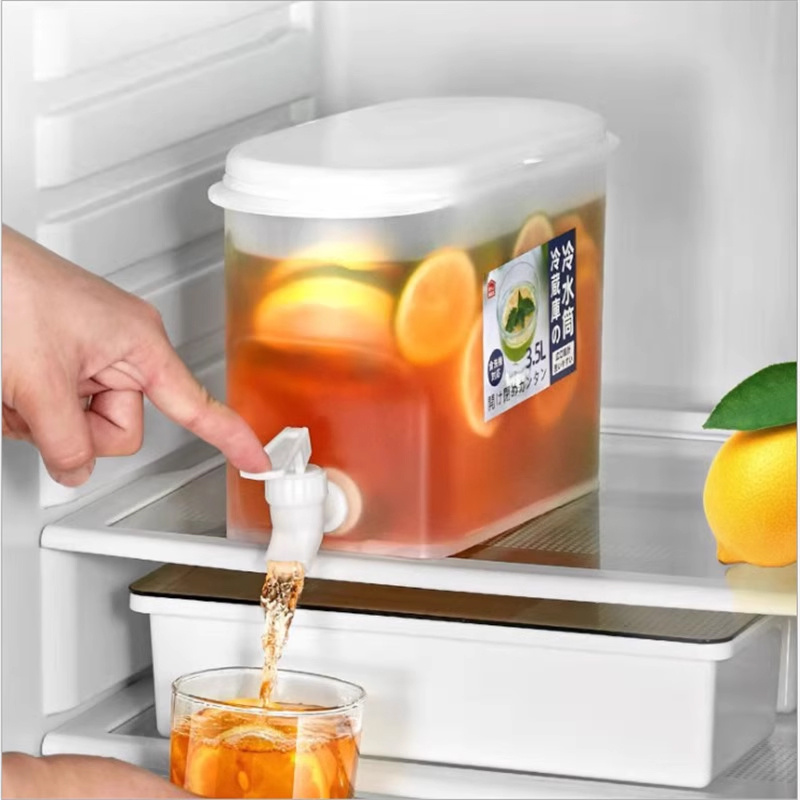 Beverage Dispenser 4L Beverage Serveware Cold Kettle With Faucet