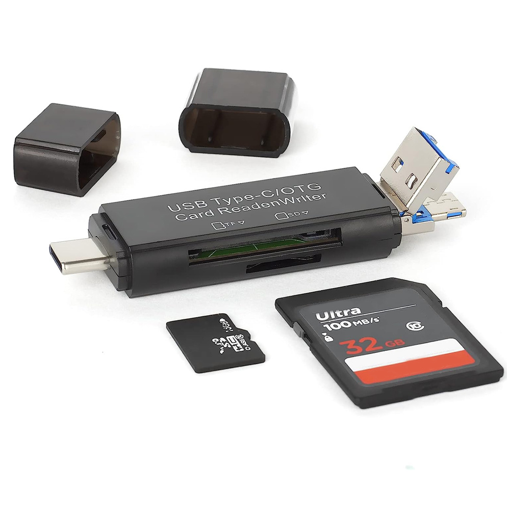 USB C SD Card Reader,Micro SD Card Reader Adapter,Type C Memory Card Reader  SD to USB C Adapter 
