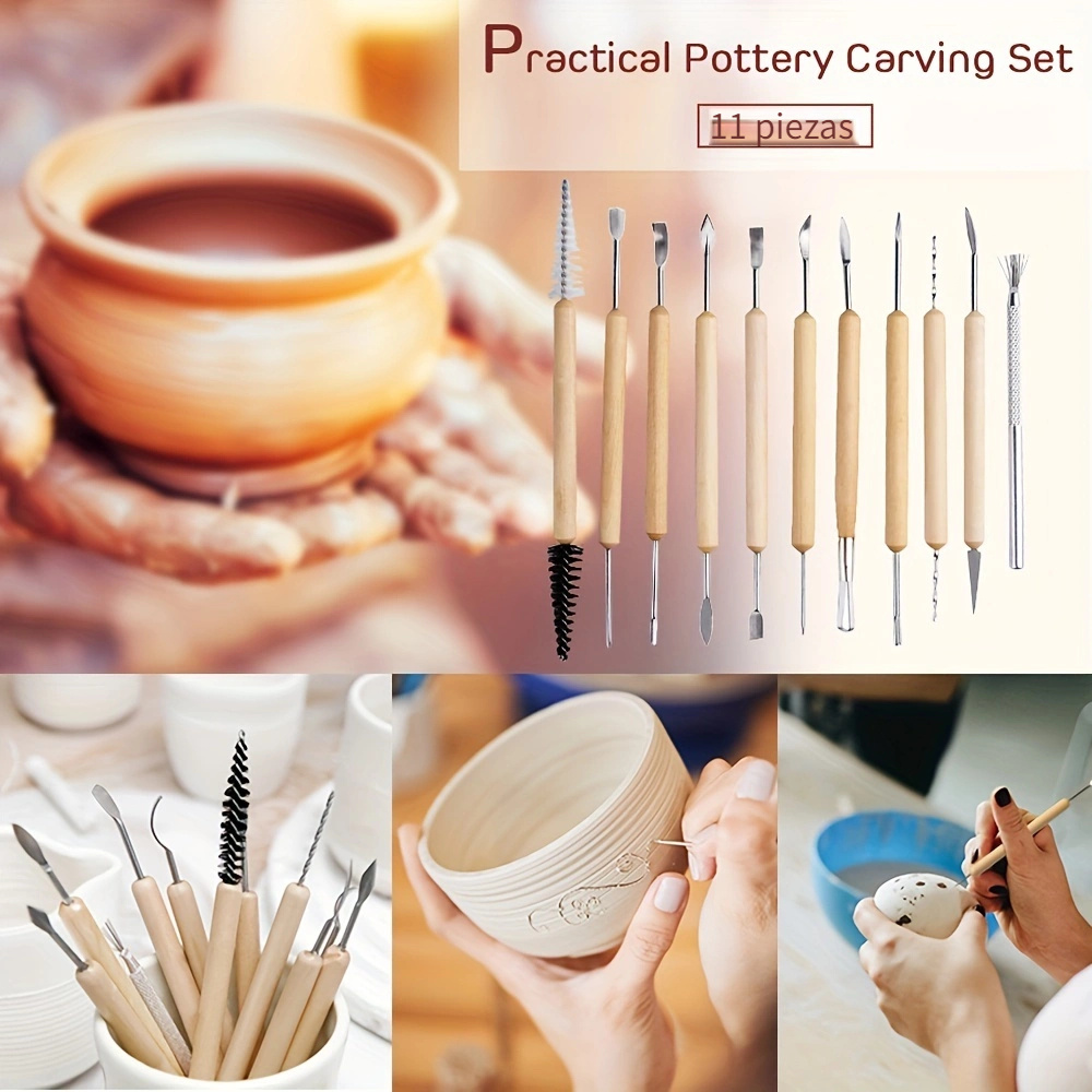 Set de herramientas para cerámica 11 piezas