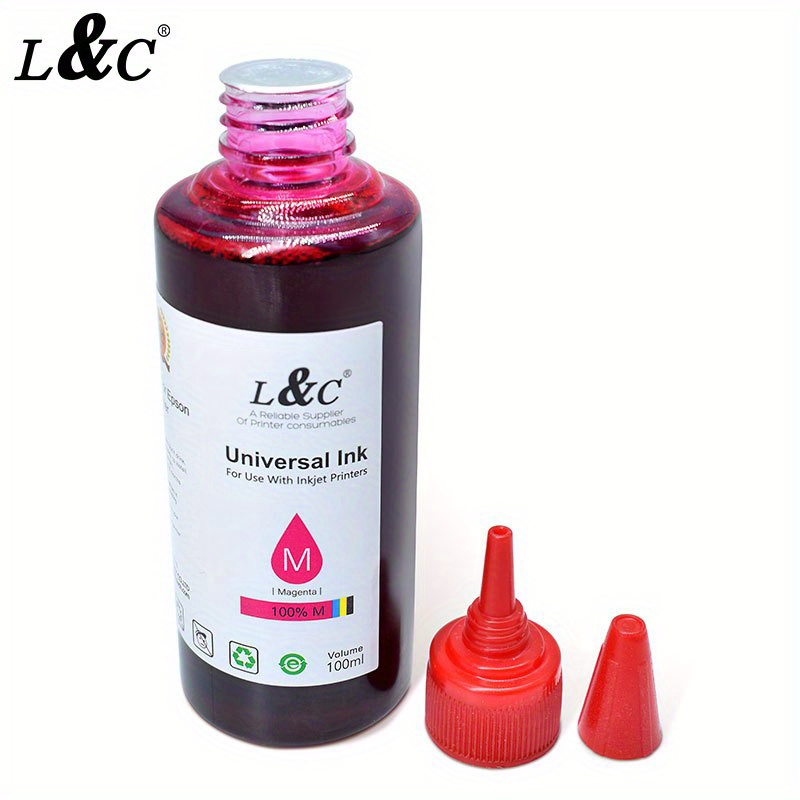 L c Universal Dye Ink Refill Ink Suitable For Most Inkjet - Temu