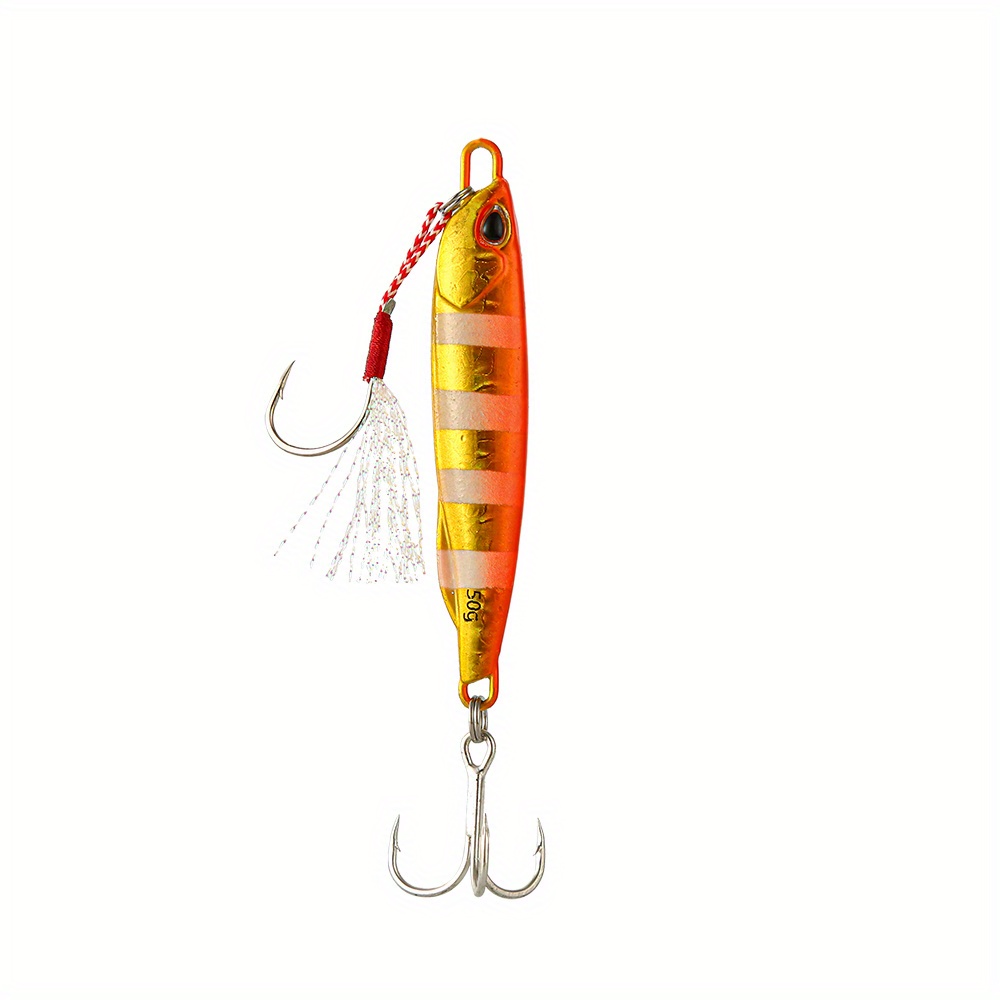 Casting Spoon Fishing Lures Baits Bionic Lure With Hooks For Bass