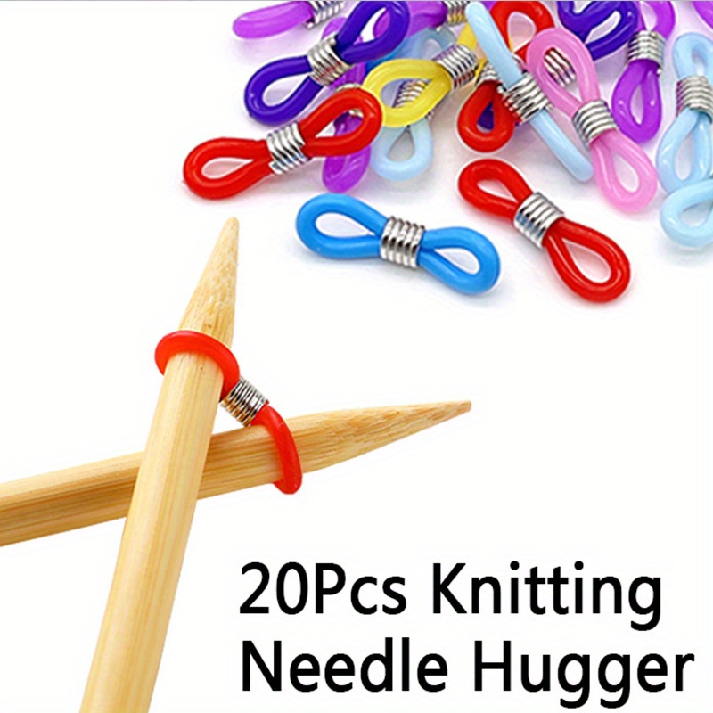 10pcs Knitting Needle Stopper, Need-Minder, Knitting And Crochet Supplies,  Knitting Needle Tip Protector, Needle Stopper, Knitting Needle Hugger,  Small Knitting, Knit Needles Protectors, Accessories Anti-Shedding Sweater  Needle Stopper For Knitting