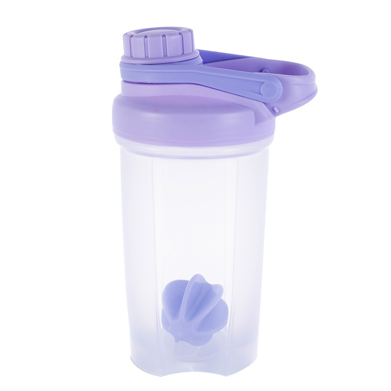 500ML Kids Plastic Water bottles Protein Shaker Blender Bottles with straw  BPA Free Portable Sport My Water bottles