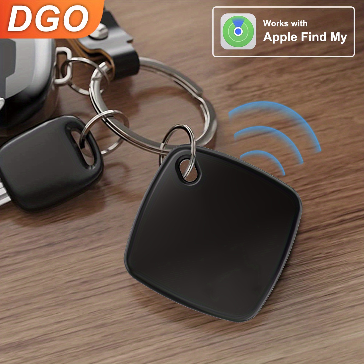 Buscador de llaves, localizador de etiquetas Bluetooth para equipaje  funciona con Apple Find My, rastreador inteligente para maleta, bolsa,  mochila
