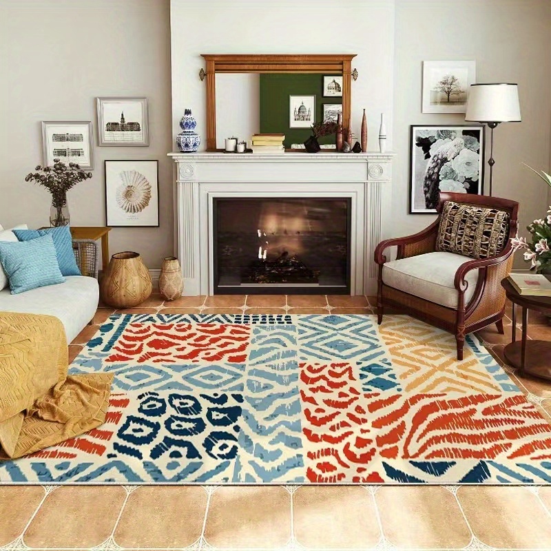 Vintage Boho Area Rug Outdoor Rugs For Patios Carpet Camping - Temu