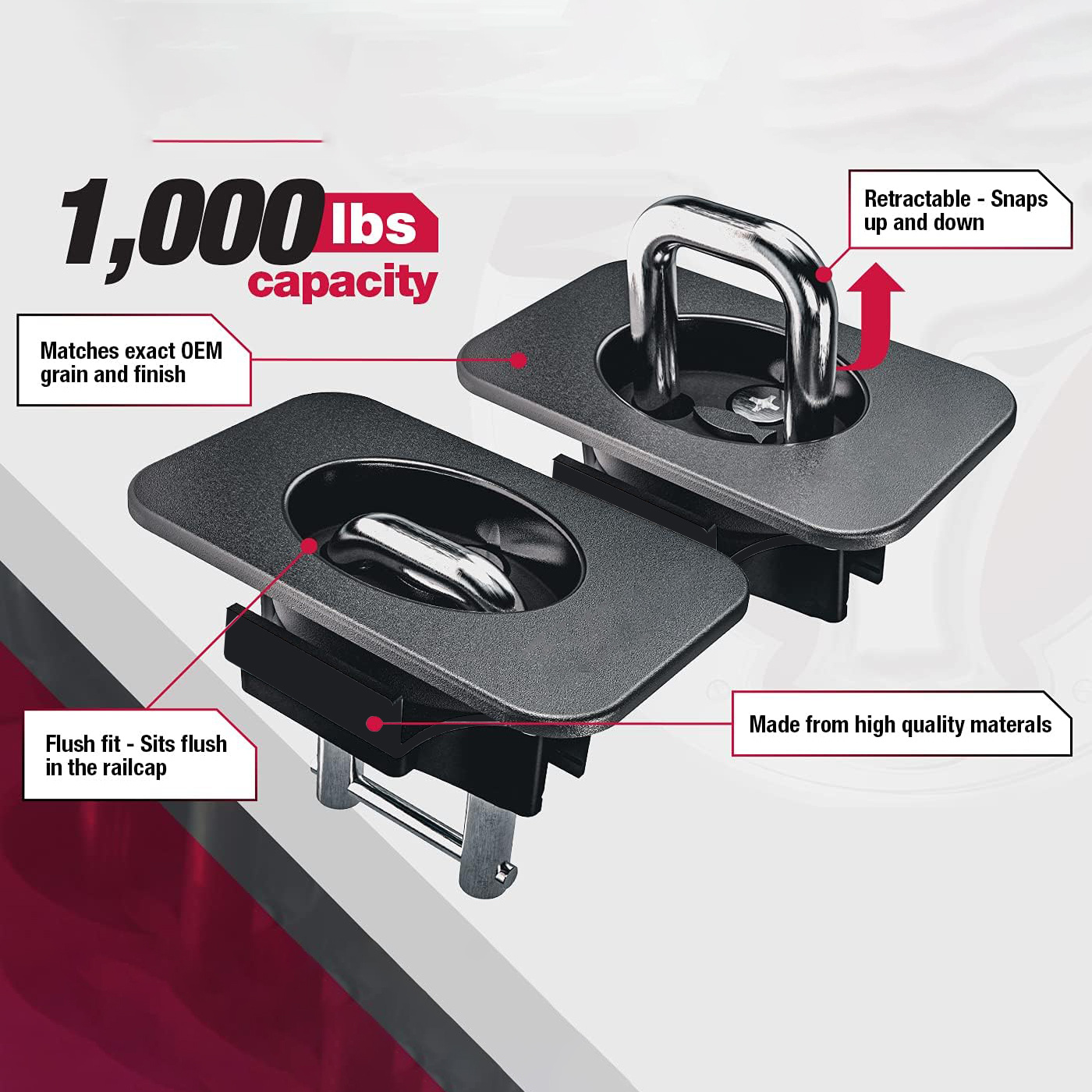 2019 ford f150 tie downs