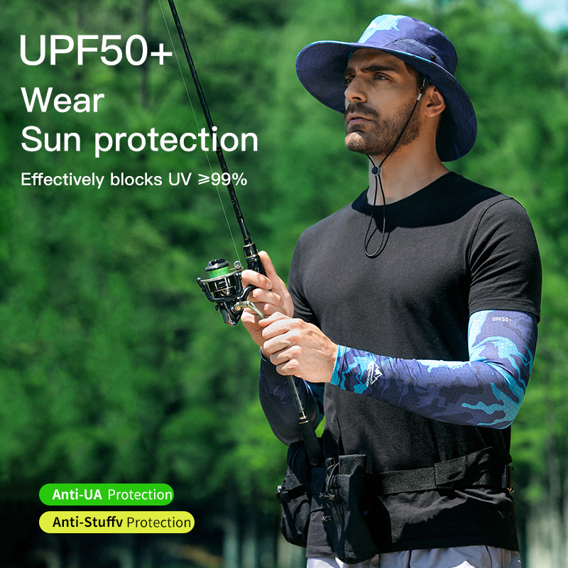 Summer Fishing Uv Protection Ice Sleeves For Men And Women - Temu United  Arab Emirates