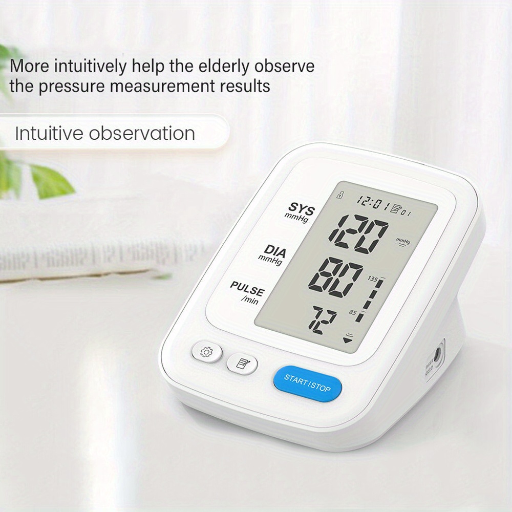 Fda Certified Rechargeable Arm Blood Pressure Monitor - Temu