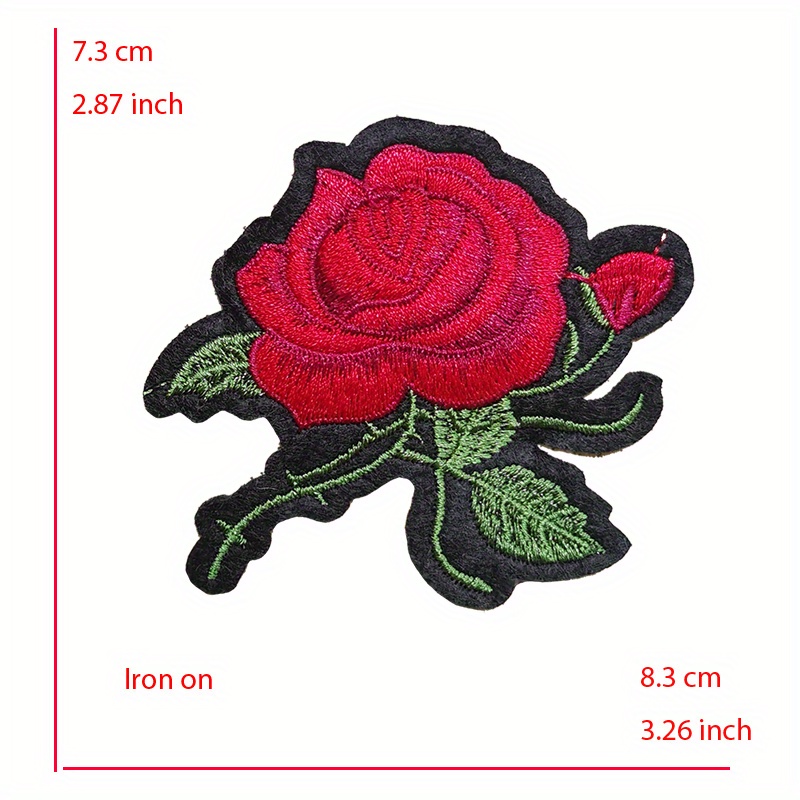 Patch Thermocollant - Girl Rose