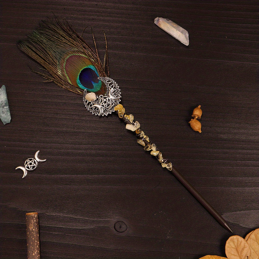 Pen, Amethyst Stone, Magic Pen, Witchy 