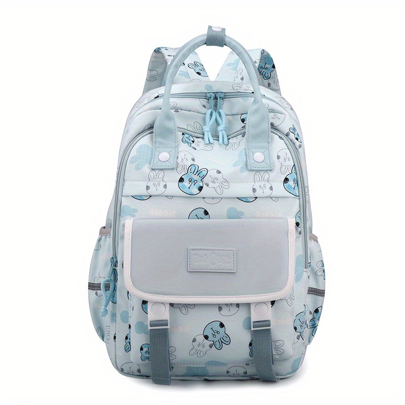 KESUDE Mochilas Escolares Adolescentes Juveniles Mochila Escolar Colegio Adolescente  Adolescente Bolsa Para De Primaria Instituto Wonderful Regalos Estudiantes  Nylon Backpack, BlancoAzul : : Moda