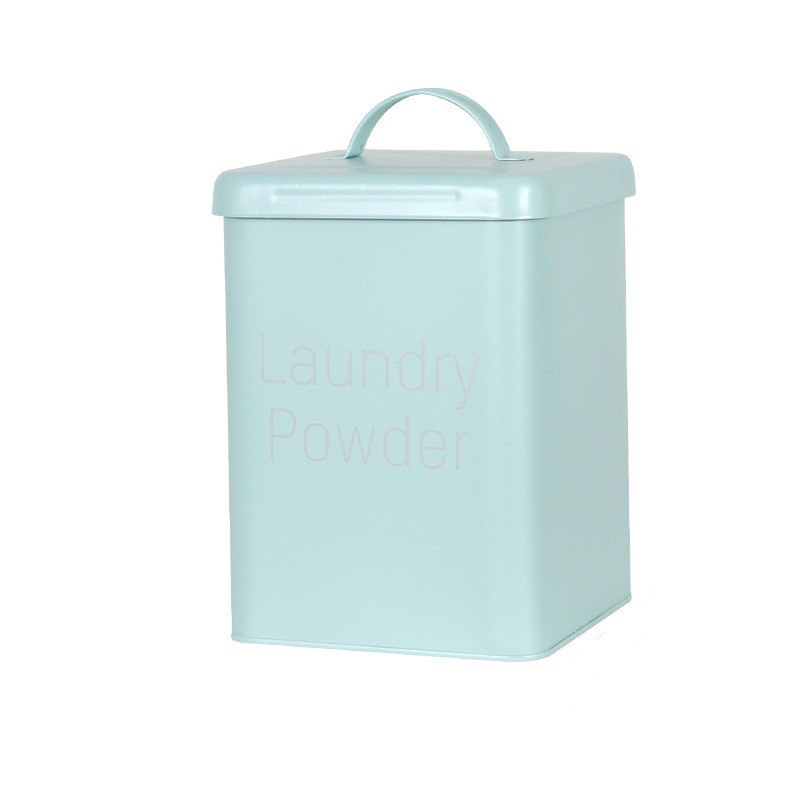 Creative Laundry Powder Condensate Storage Bucket Portable Household Grains  Snacks Packaging Box Sundries Clothes Storage Box