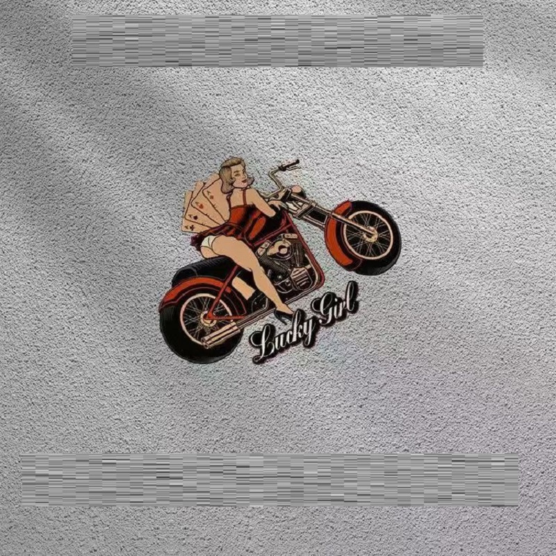 Motorcycle Vintage Sticker - Temu