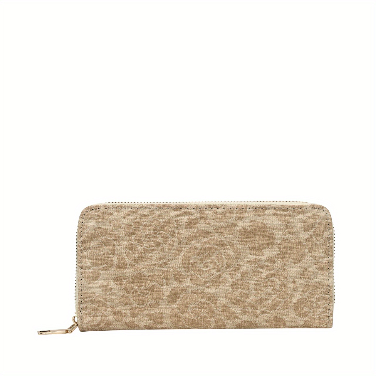 Flower Jacquard Long Wallet, Vintage Multi Card Slots Coin Purse, Clutch  Credit Card Holder For Women