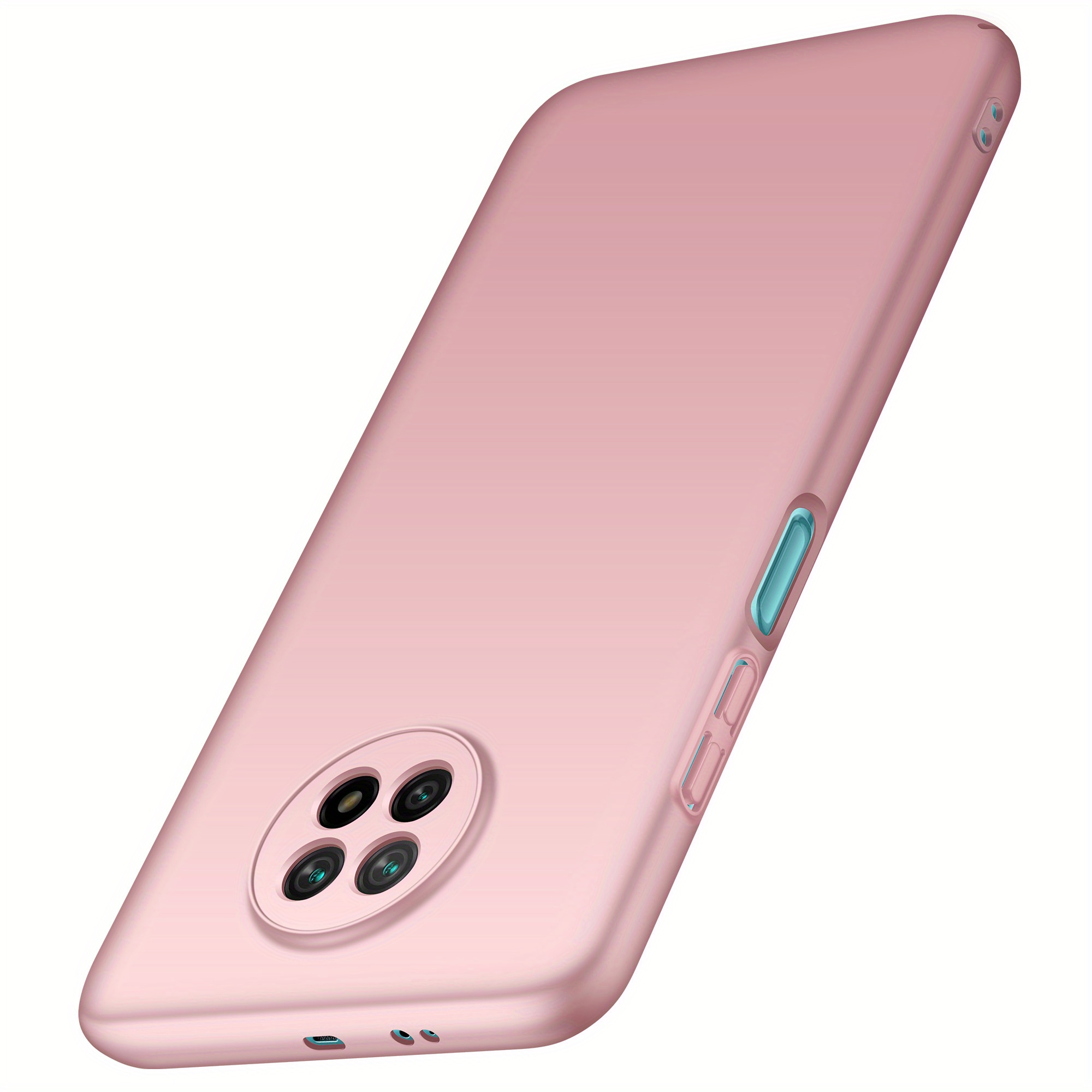 Funda de teléfono para Redmi Note 9 5G/Redmi Note 9T M2007J22G para niñas y  mujeres, funda protectora transparente de TPU suave y transparente para