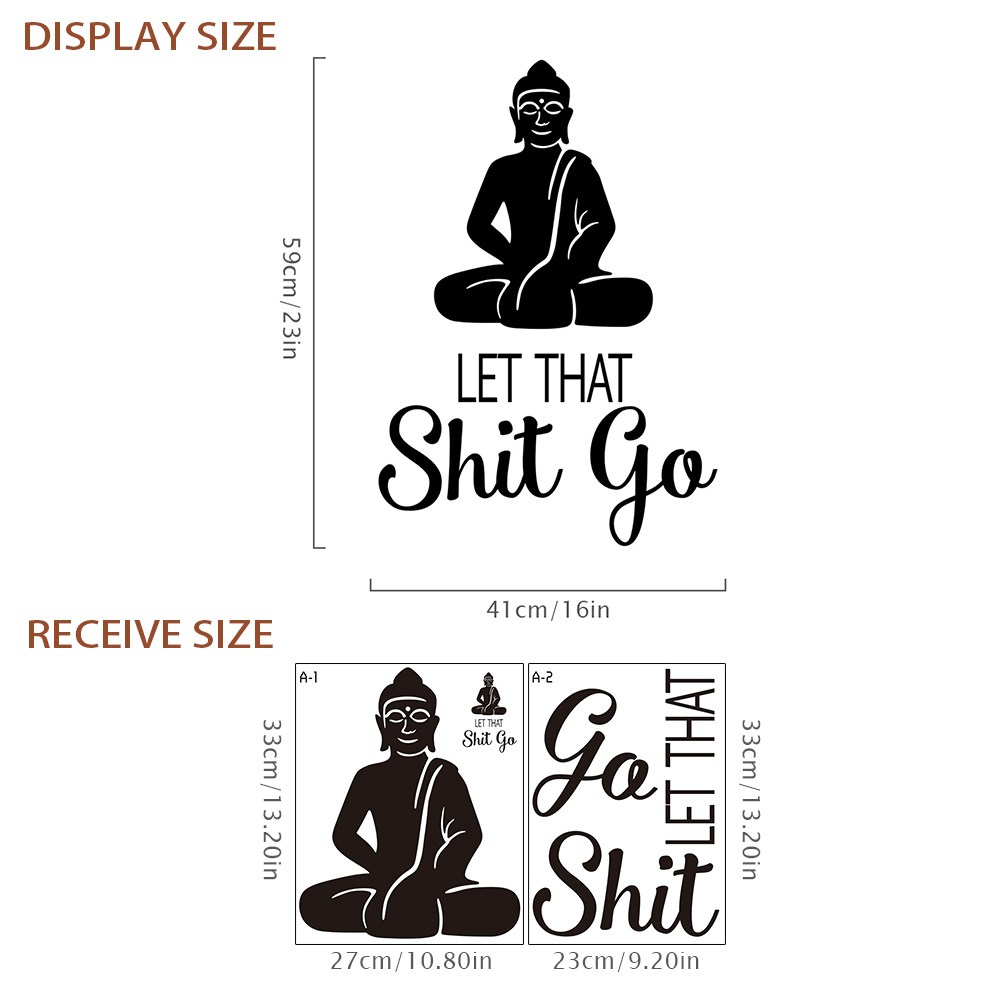 Yoga funny quote' Sticker