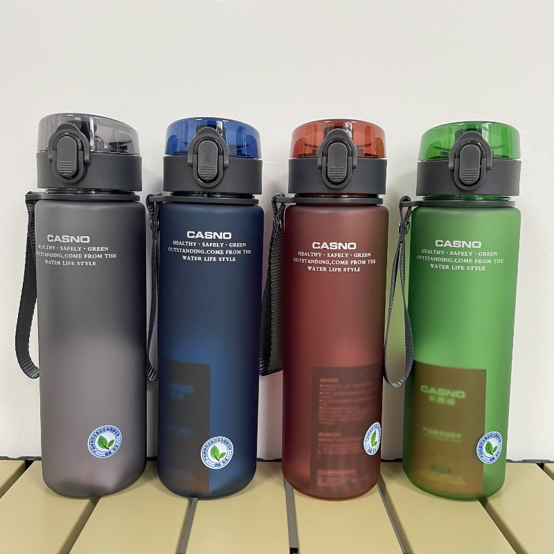 Outdoor Water Bottle With Straw Sports Bottles Leak Proof