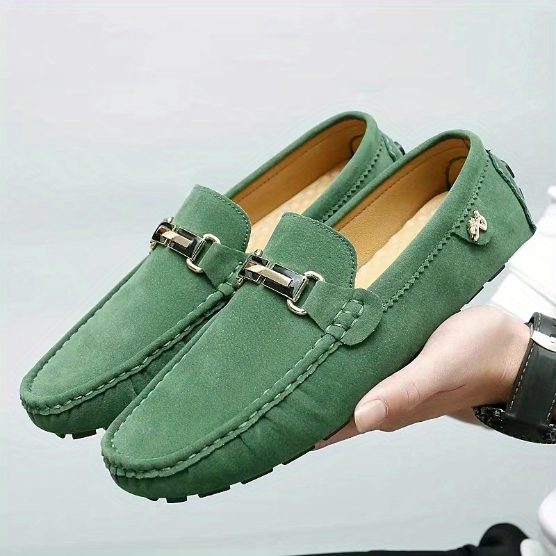 Green deals moccasins mens