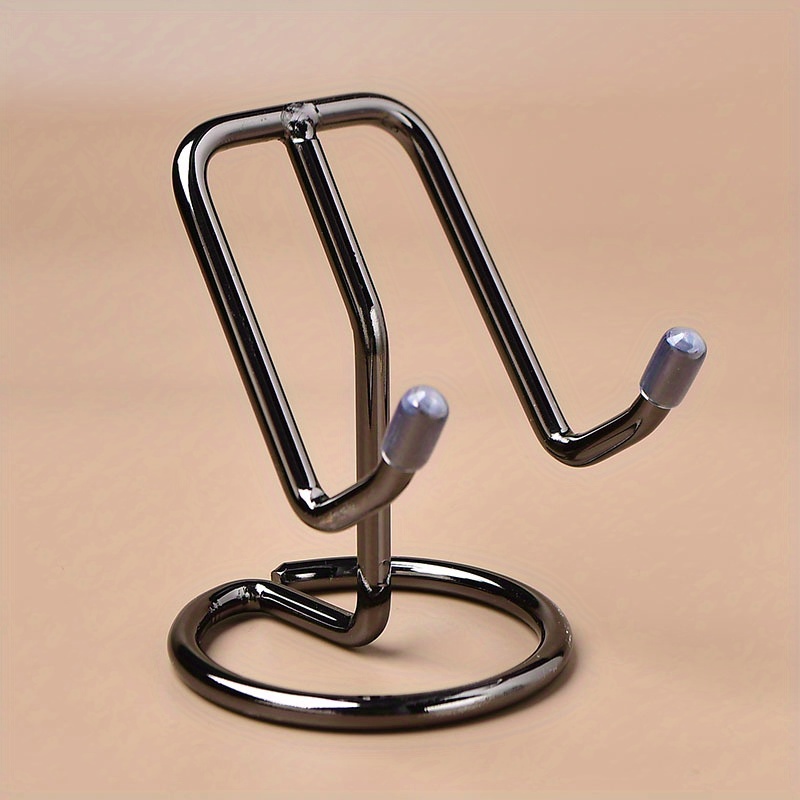 A Minimalist Crystal Mineral Specimen Display Stand With A , Geometric Style Display Rack, Desktop Decoration