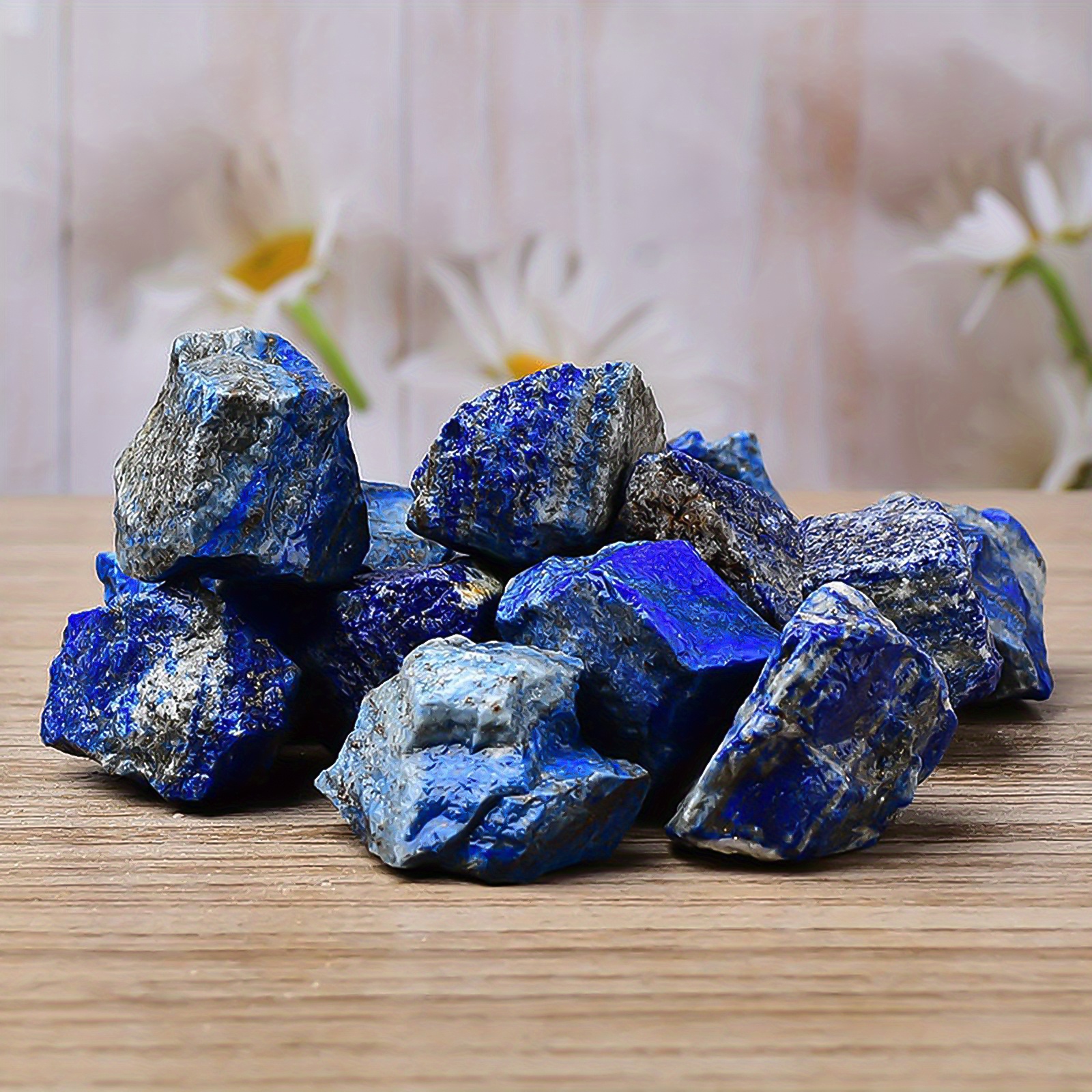 Natural Lapis Lazuli Stone Aromatherapy Stone ''a'' Grade - Temu