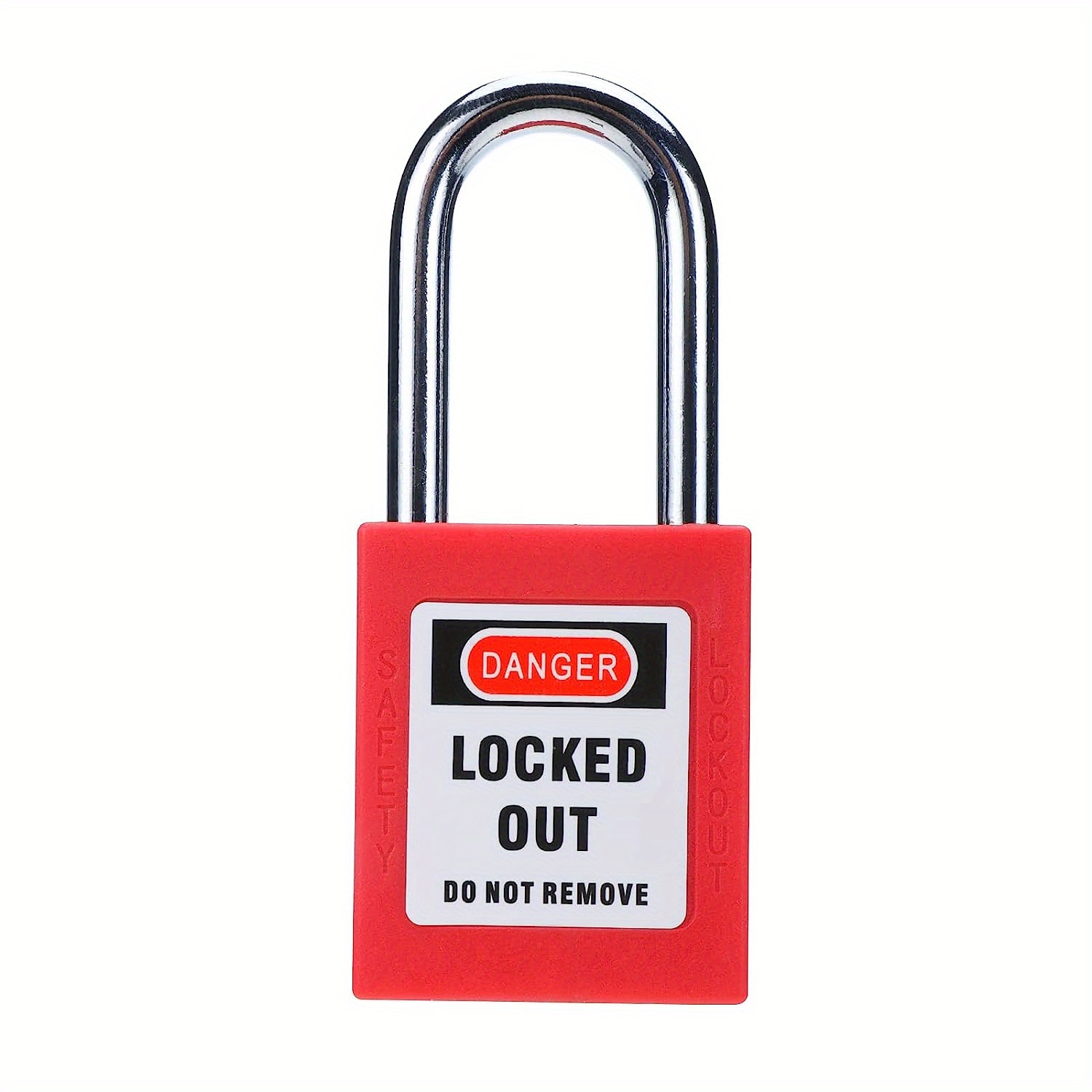 TRADESAFE Juegos de bloqueo de etiquetado, 7 candados de seguridad de  agrupación ilimitados con llave roja, 2 llaves por cerradura, cerraduras  Loto