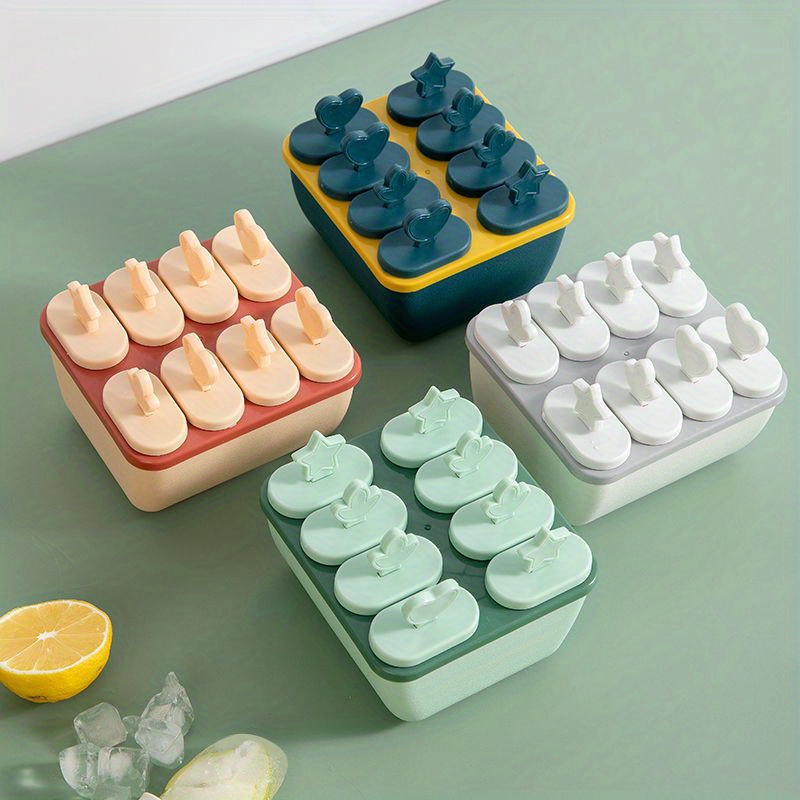 Homemade Ice Cream Mold Cute Ice Tray Household Popsicle Ice Cream Mold -  Temu