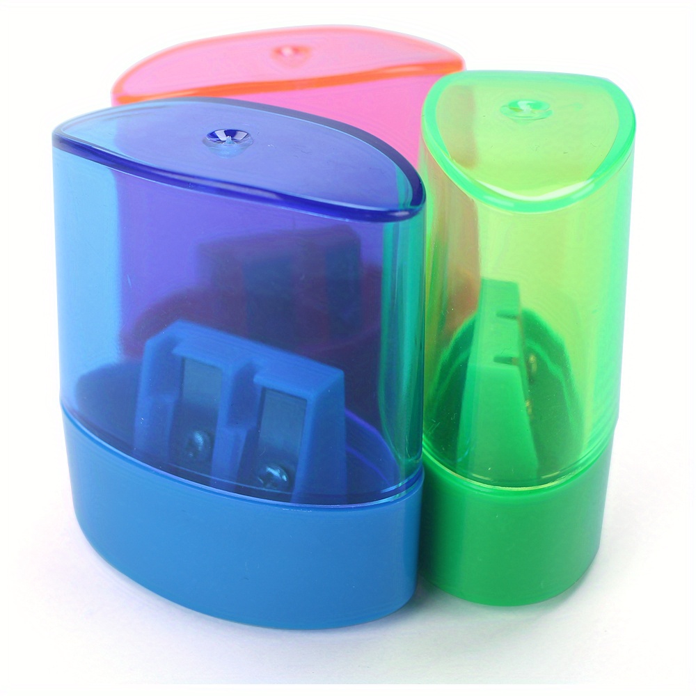 Large Hand held Candy colored Pencil Sharpener With - Temu
