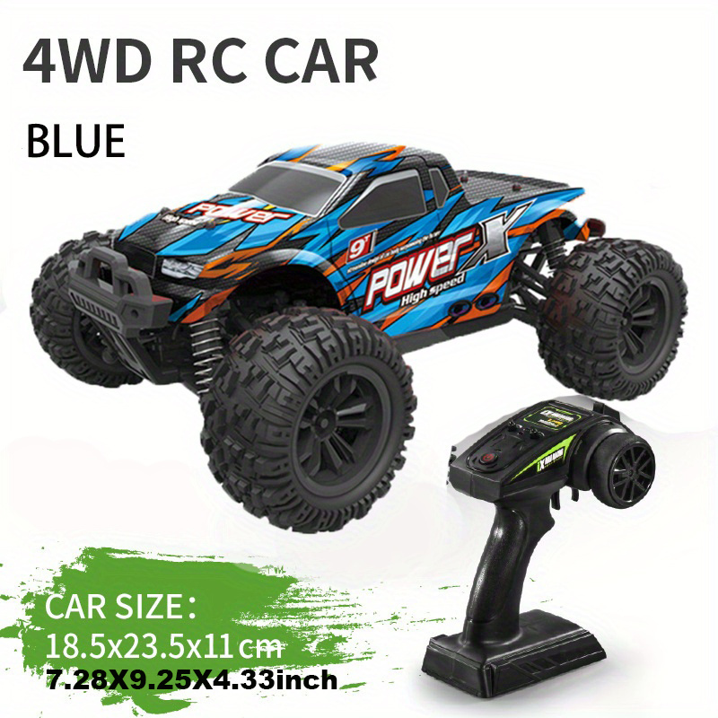 Carro Rally Off Road 4WD Controle Remoto Profissional 1/18