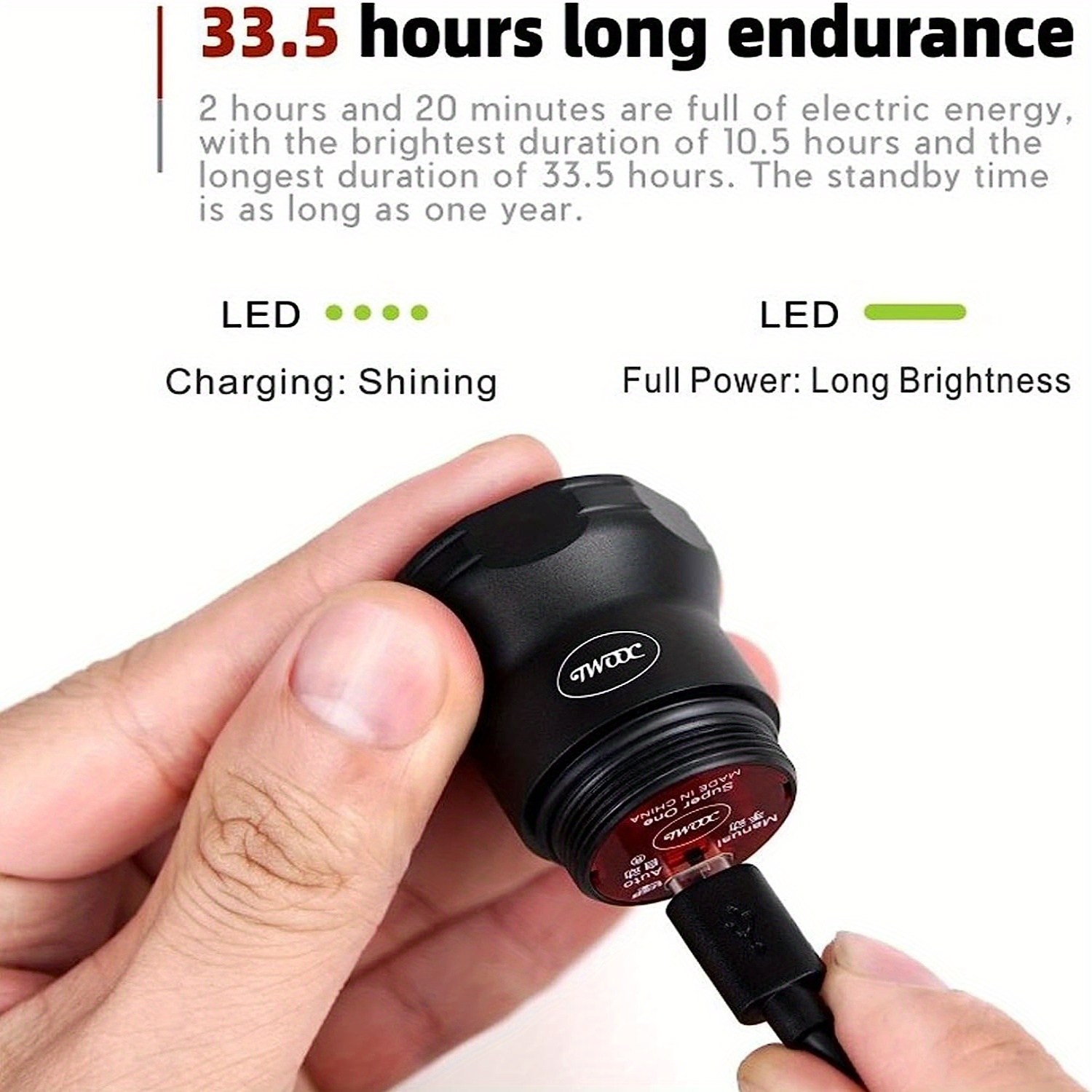 Intelligent bicycle taillights, ultra bright bicycle brake lights, ultra sensitive automatic switch bicycle taillights, USB charging daytime/nighttime riding red safety warning taillights