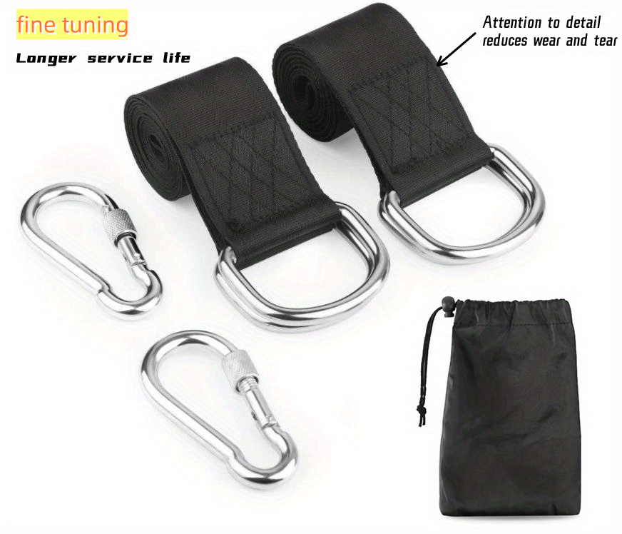 Tree Swing Sling Set Heavy Duty Camping Hammock Sling Safety - Temu