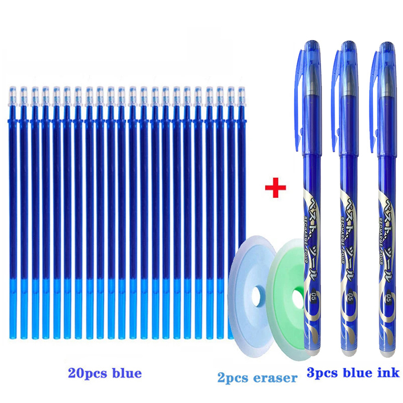 10 Penne Blu Cancellabili - Set Sostenibile con 10 Ricariche - Facile da  Cancellare - Punta Fine da 0,5 mm : : Cancelleria e prodotti per  ufficio