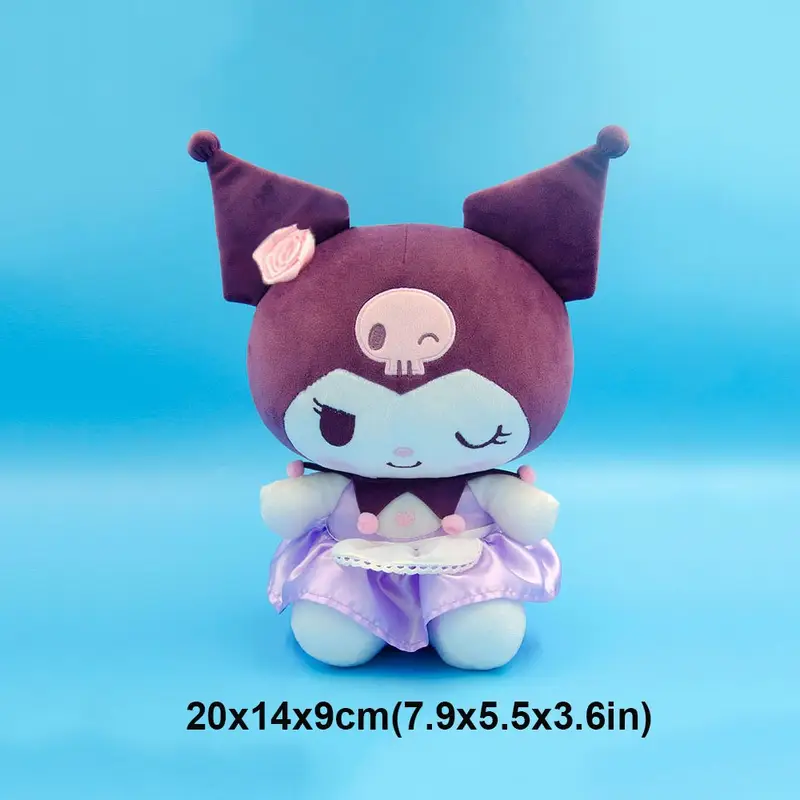 Cute Saniro Plush Dolls kuromi Plush Toys kawaii Kromi Plush - Temu