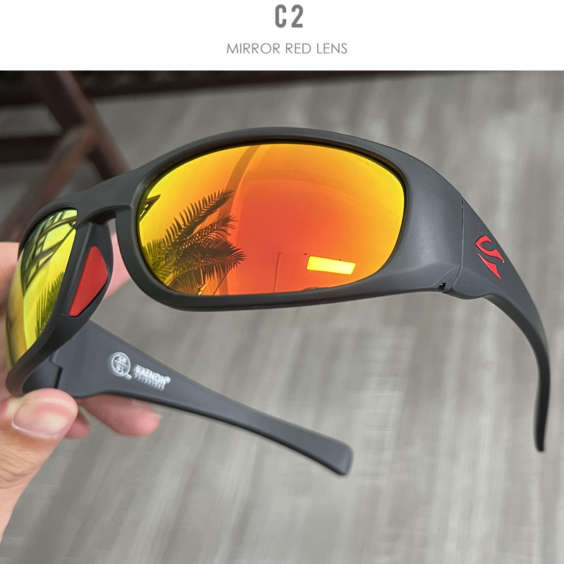 Mens Fishing Hd Polarized Uv Protection Sunglasses High Quality