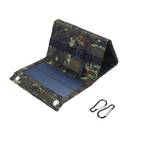 1pc solar panels portable foldable dual 5v usb solar panel charger power bank for phone battery