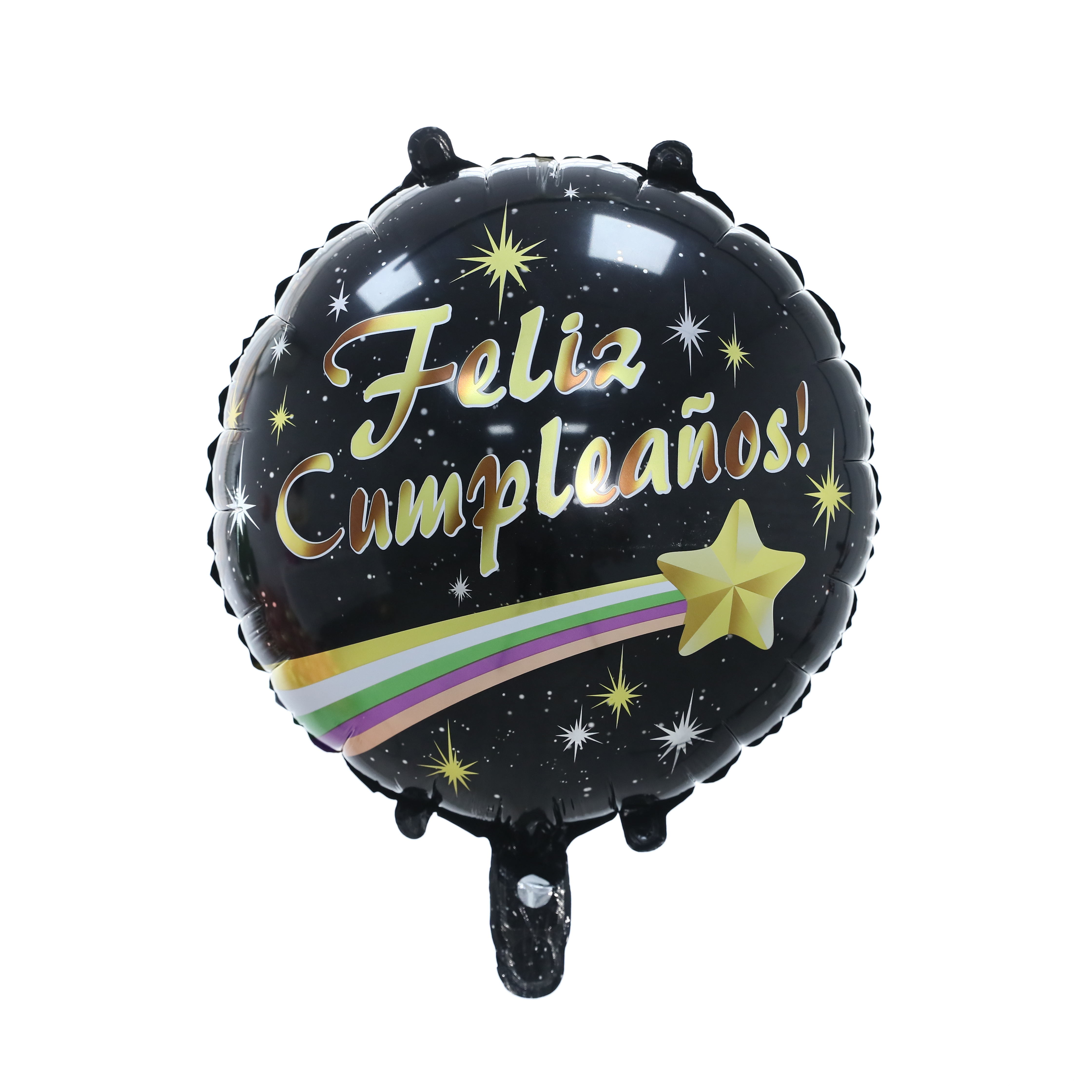 Ballon aluminium Happy birthday Fluo Party 45 cm - Vegaooparty