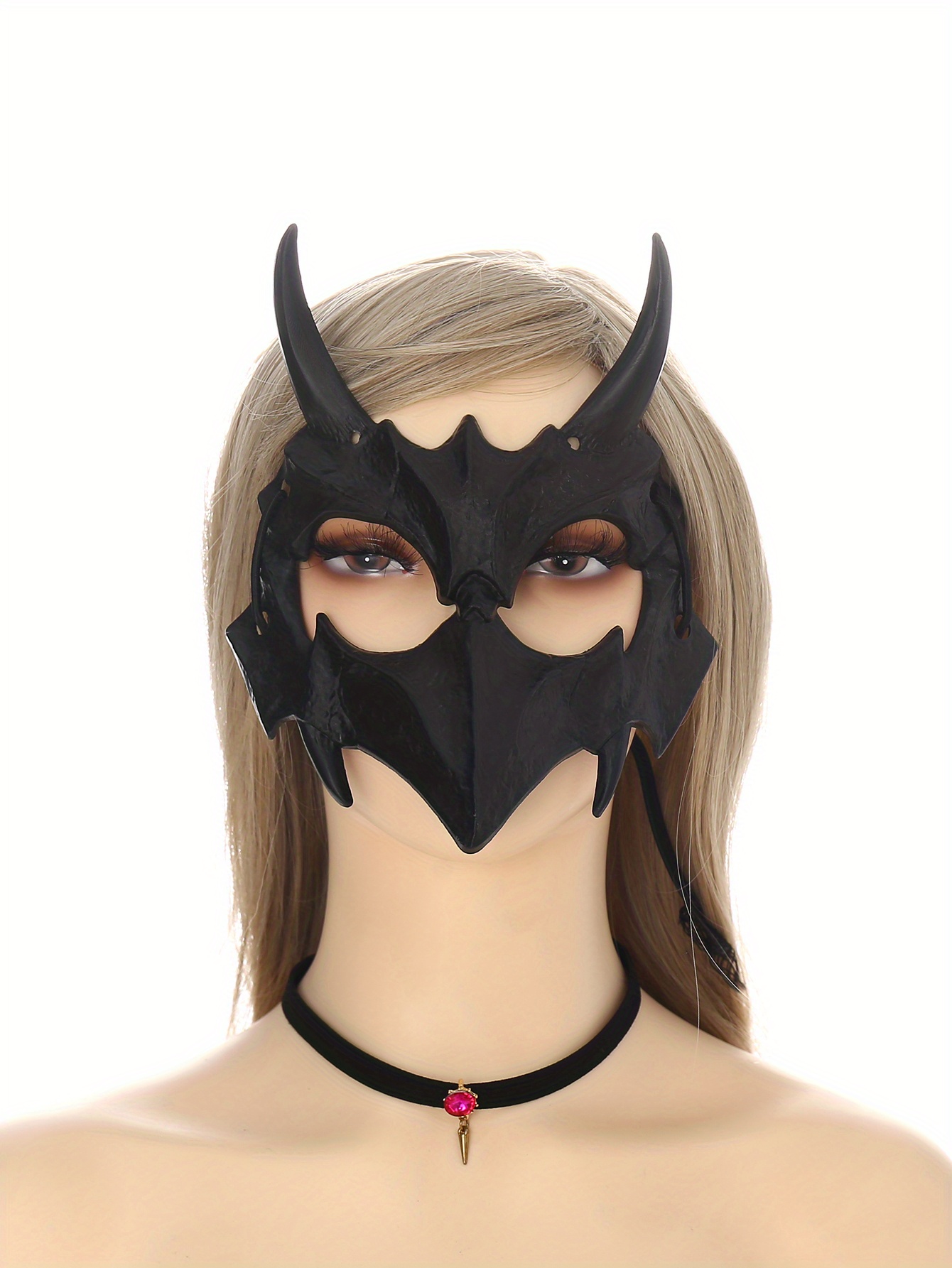 Skull shaped Mask Plastic Masquerade Party Role playing Mask - Temu